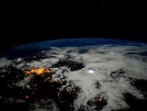 Астронавт МКС обнародовал фотографии «снежной бури века» в США