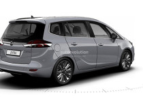 Улучшенный Опель Zafira раскрыли в web-сети