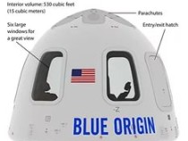 Компания Blue Origin планирует запустить ракету New Shepard