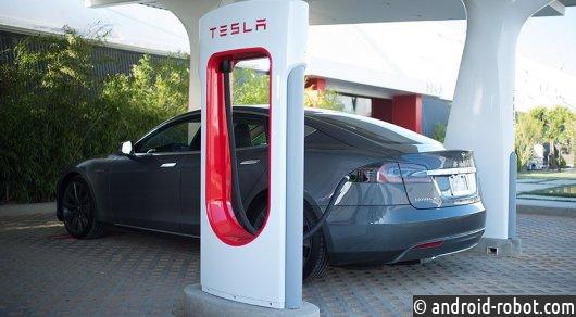 Заправки Tesla станут платными С 2017 года заправки Tesla станут платными