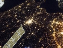 Ученые NASA показали огни ночной Европы с МКС