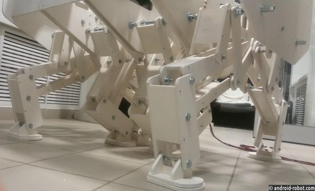 Самарские ученые создали первый шагающий офис 