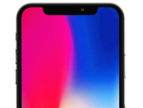Смартфон iPhone X в красном цвете засветился на видео
