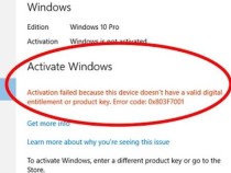 Недовольные юзеры: сбой активации Windows 10