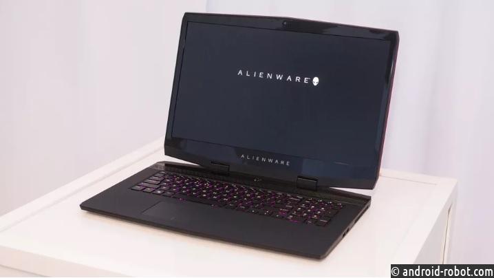Alienware m17 увеличил размеры тонкого игрового ноутбука Dell на CES 2019