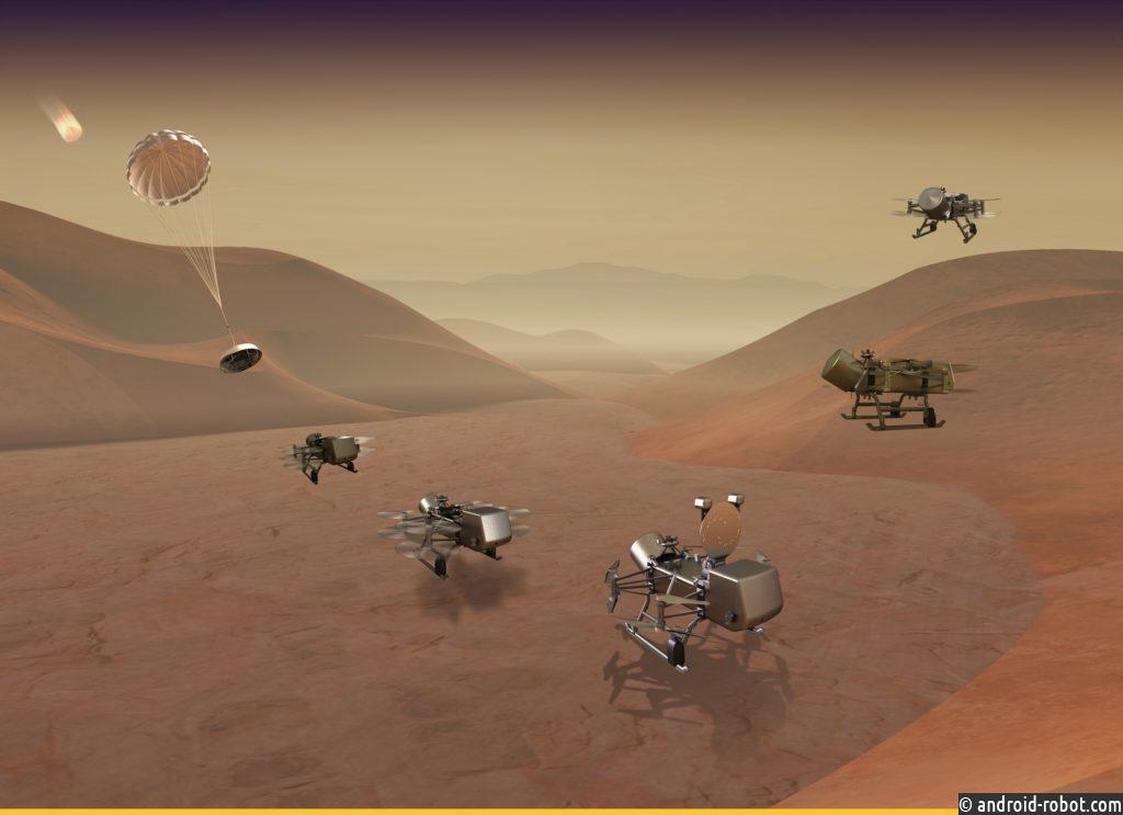 NASA отправит аппарат Dragonfly для поиска жизни на спутнике Сатурна