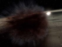NASA обнаружило гигантское облако обломков, образовавшееся в результате столкновения небесных тел
