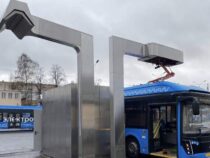 В Москве заработала первая в России станция беспроводной зарядки электробусов