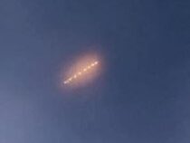 Жители французского Вара массово наблюдали загадочный светящийся объект в небе