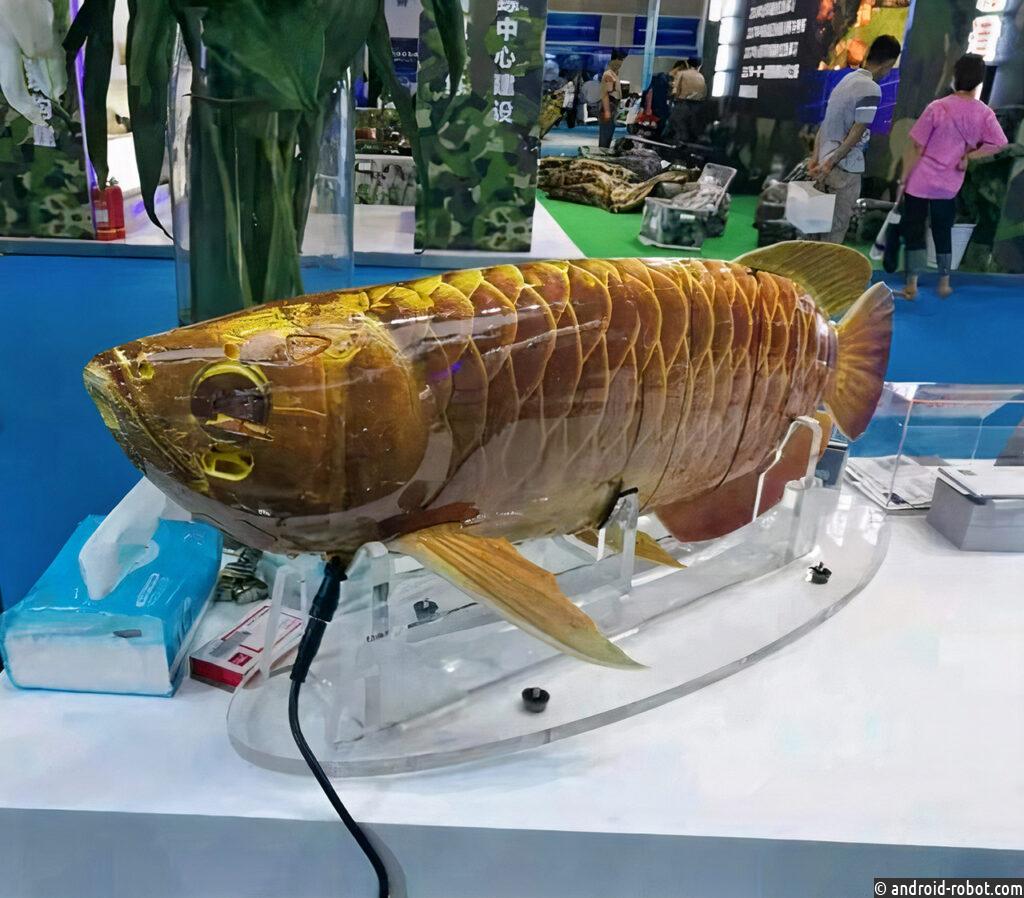 Китай продемонстрировал BG-5 Golden Dragon Fish – подводного робота, созданного по принципу биомимикрии